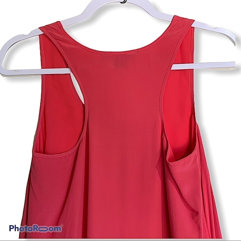 Armani exchange pink silk high low dress size 2 - Picture 8 of 8